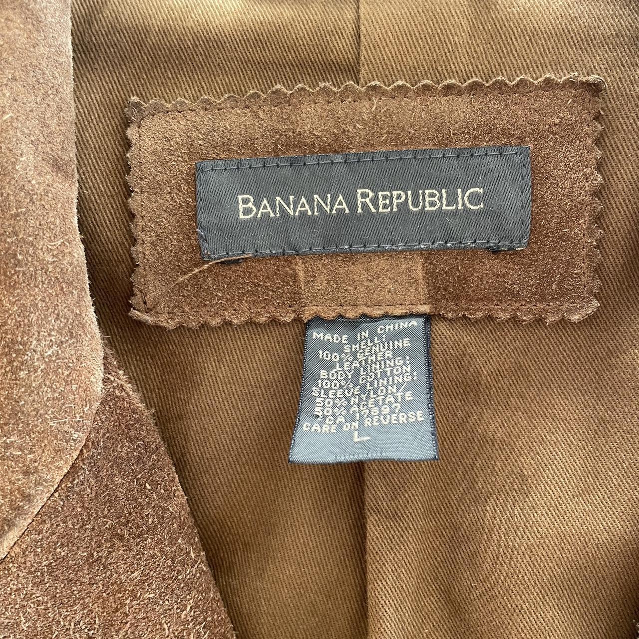 Banana Republic Women's Tan and Brown Jacket (2)