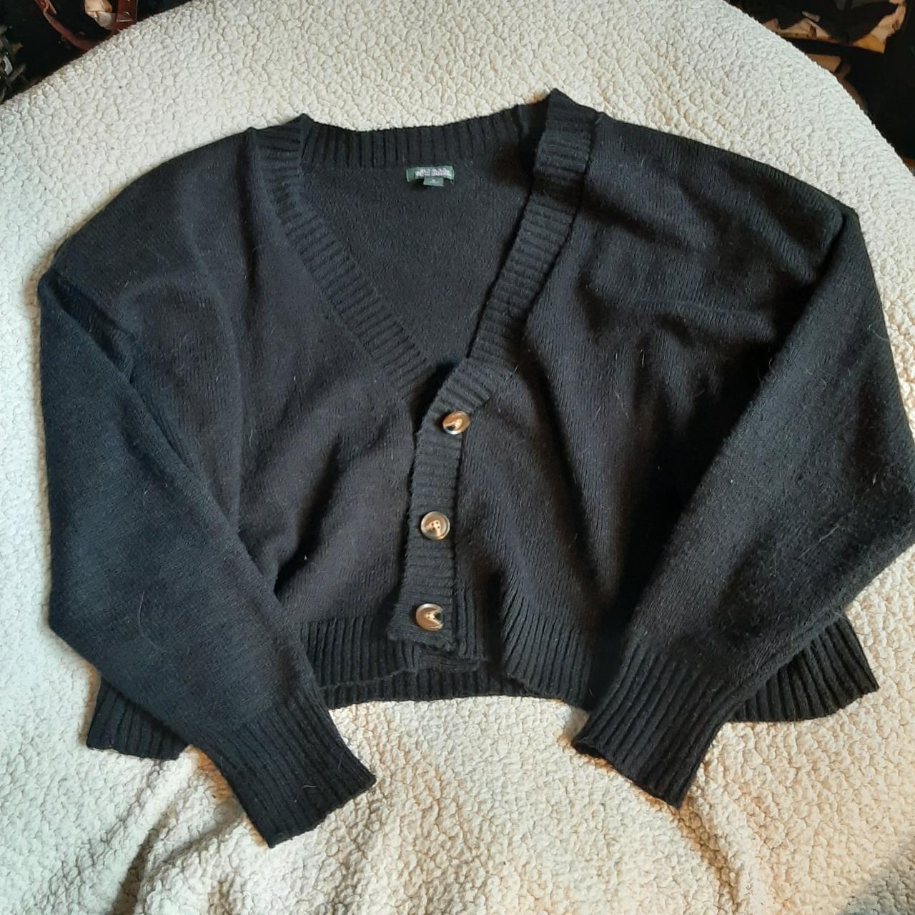 Wild fable deals black cardigan