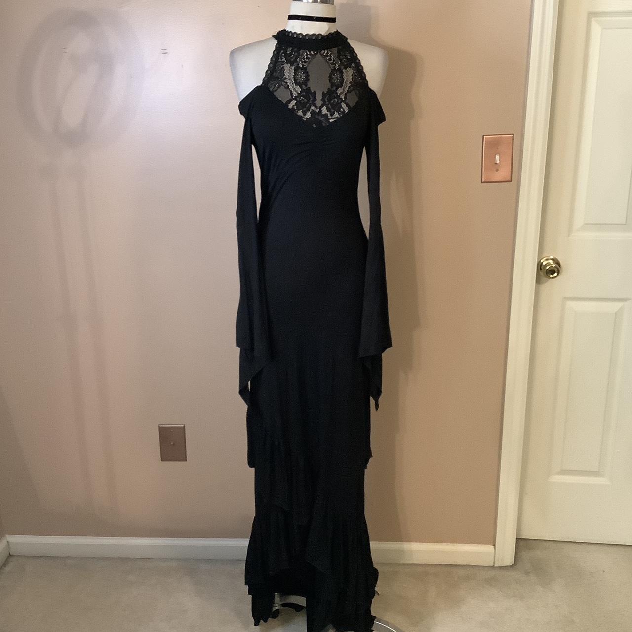 Killstar Dollskill Forever Fades Black Gothic Gown... - Depop