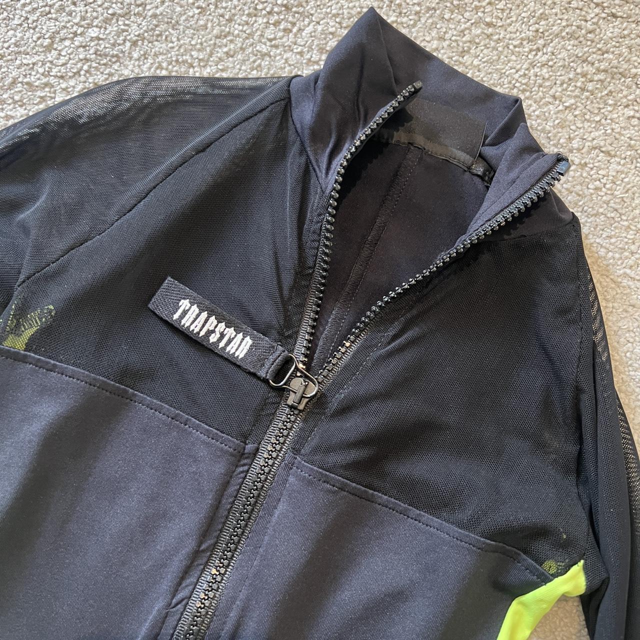 Trapstar playsuit with mesh detail worn once Depop