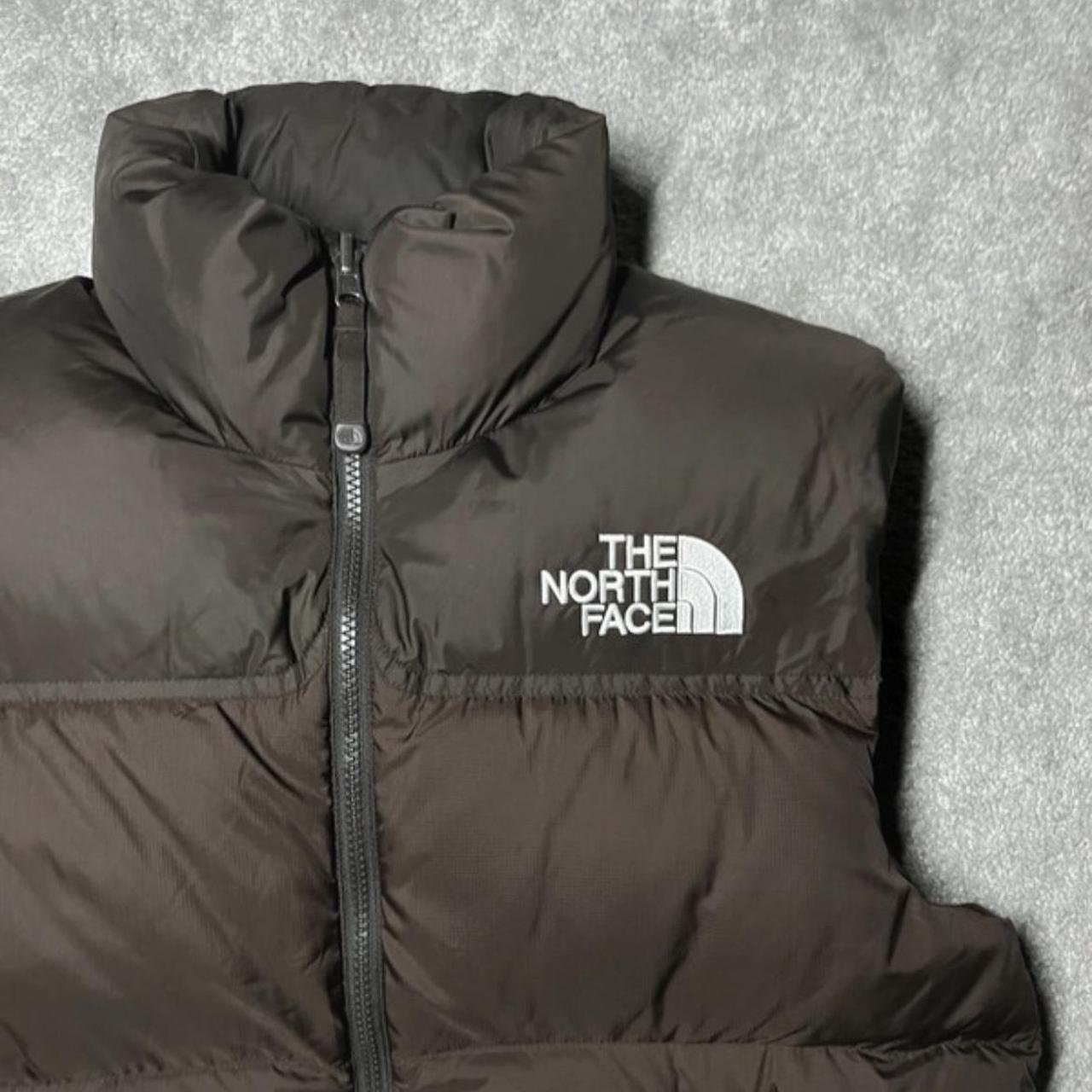 ~ brown north face 700 down gilet puffer jacket~ ~... - Depop