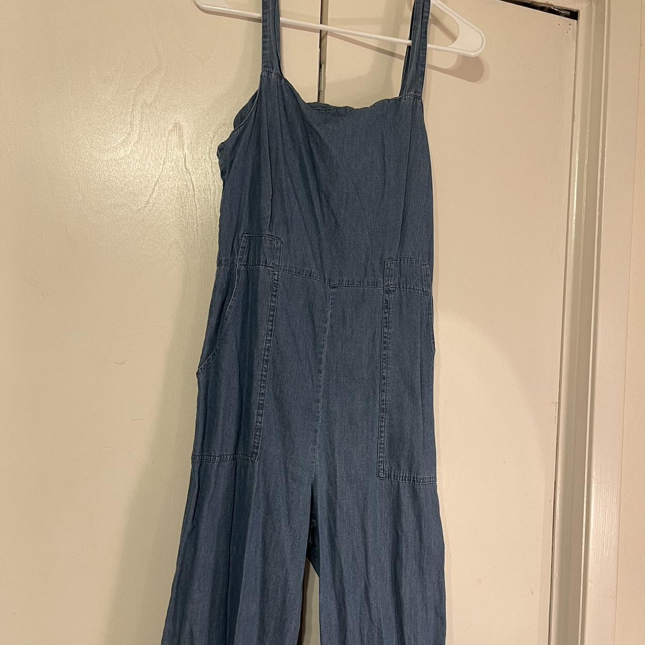 Copper Key Medium denim zip up jumpsuit there's a... Depop