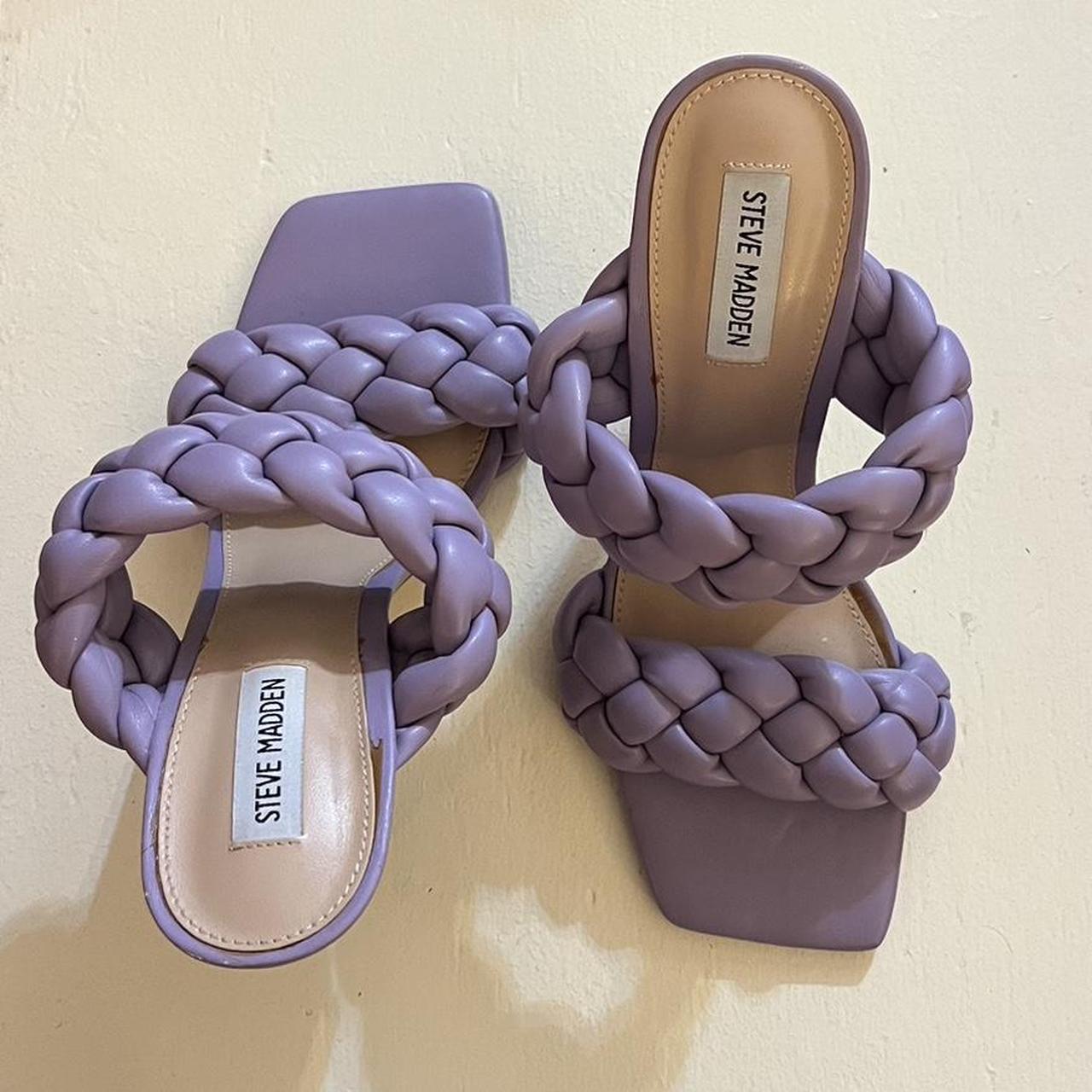 steve madden purple sandals