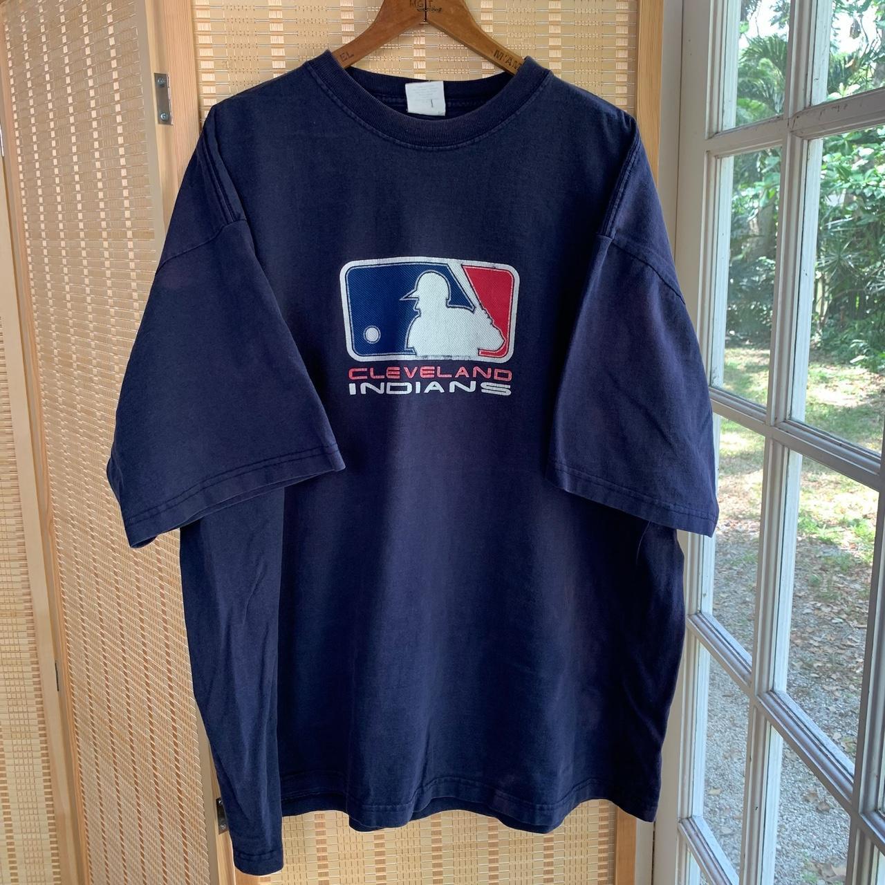 Vintage 90s Cleveland Indians MLB Shirt Mens XL