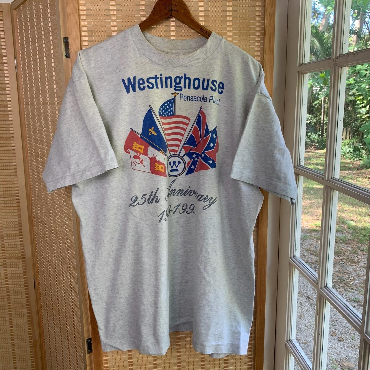 Vintage 90s Westinghouse Pensacola Plant graphic... - Depop