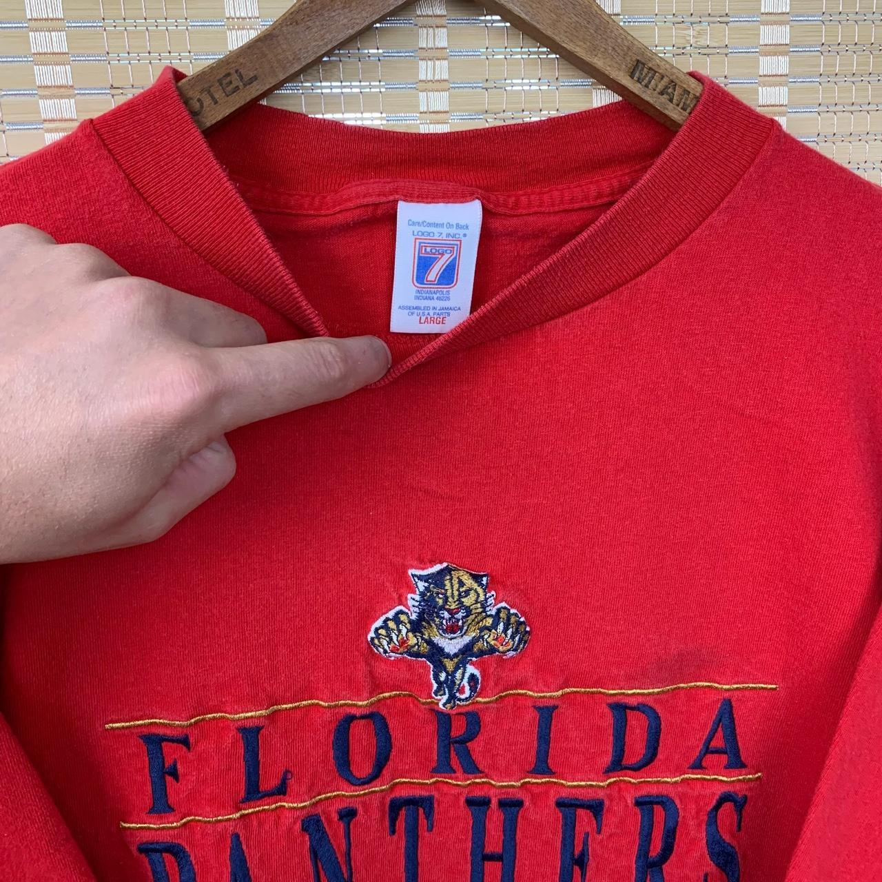 Pro Player Florida Panthers Stitched Hockey Jersey - Depop