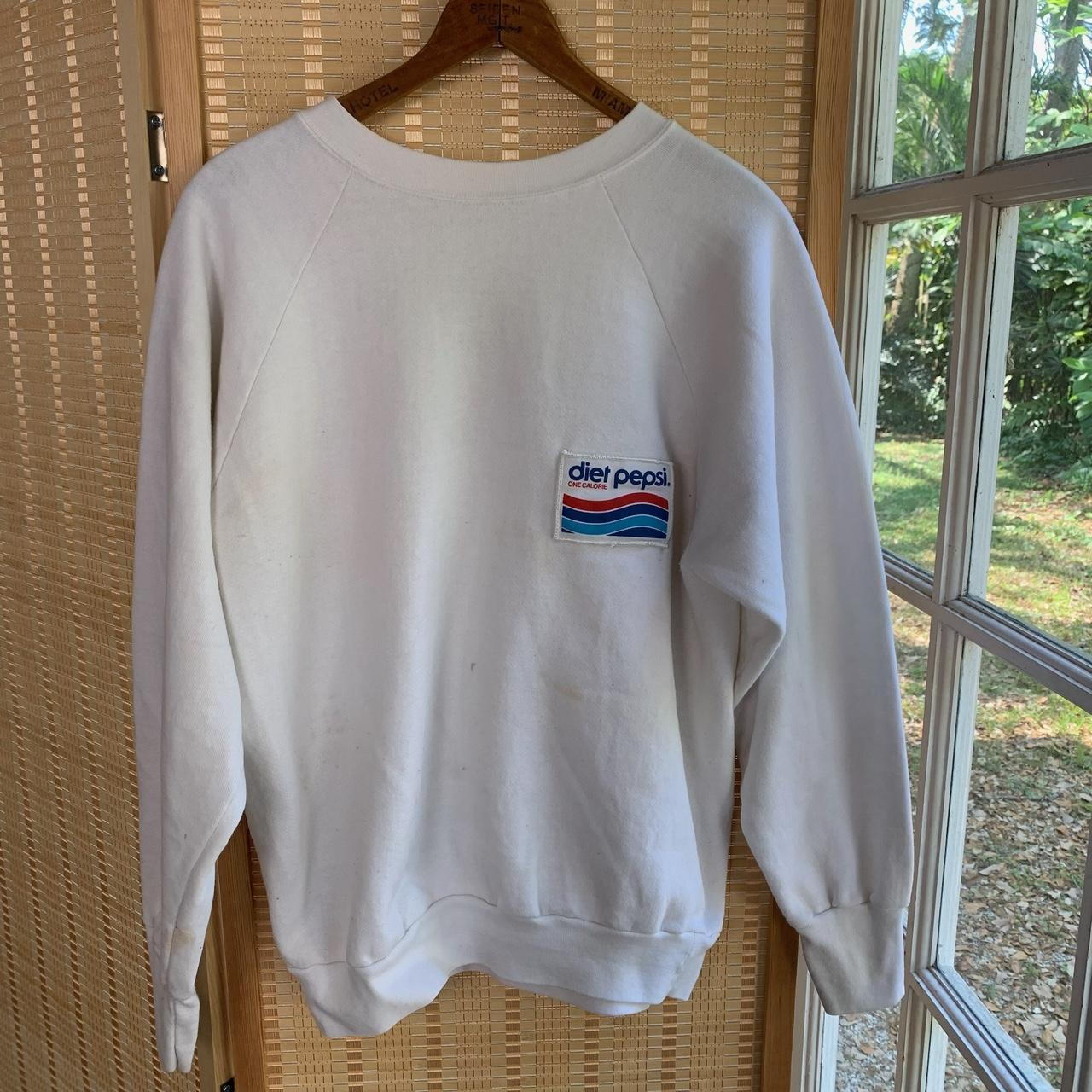 White pepsi outlet sweatshirt