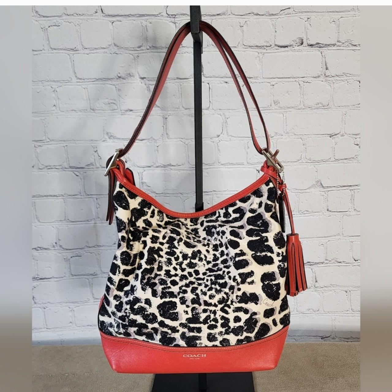 Coach best sale ocelot tote