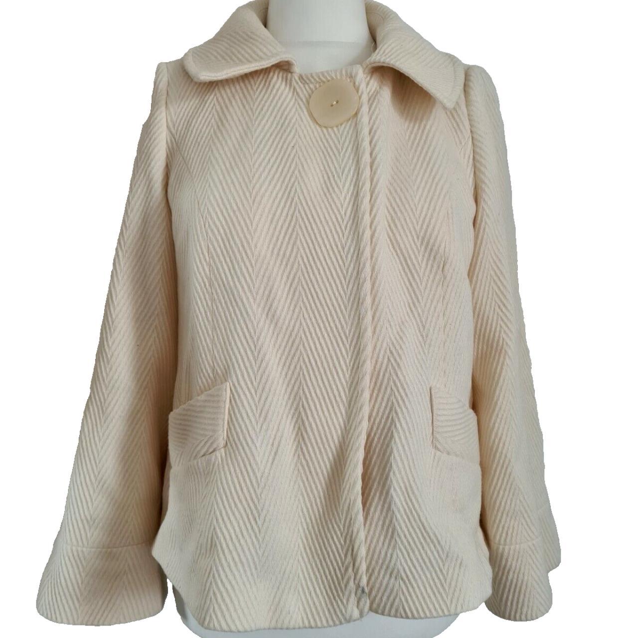 Marks and discount spencer cream jacket