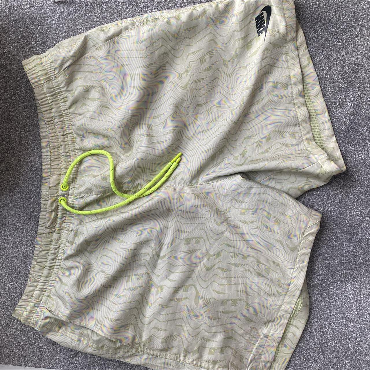 Nike shorts Small tear in back pocket but not... - Depop