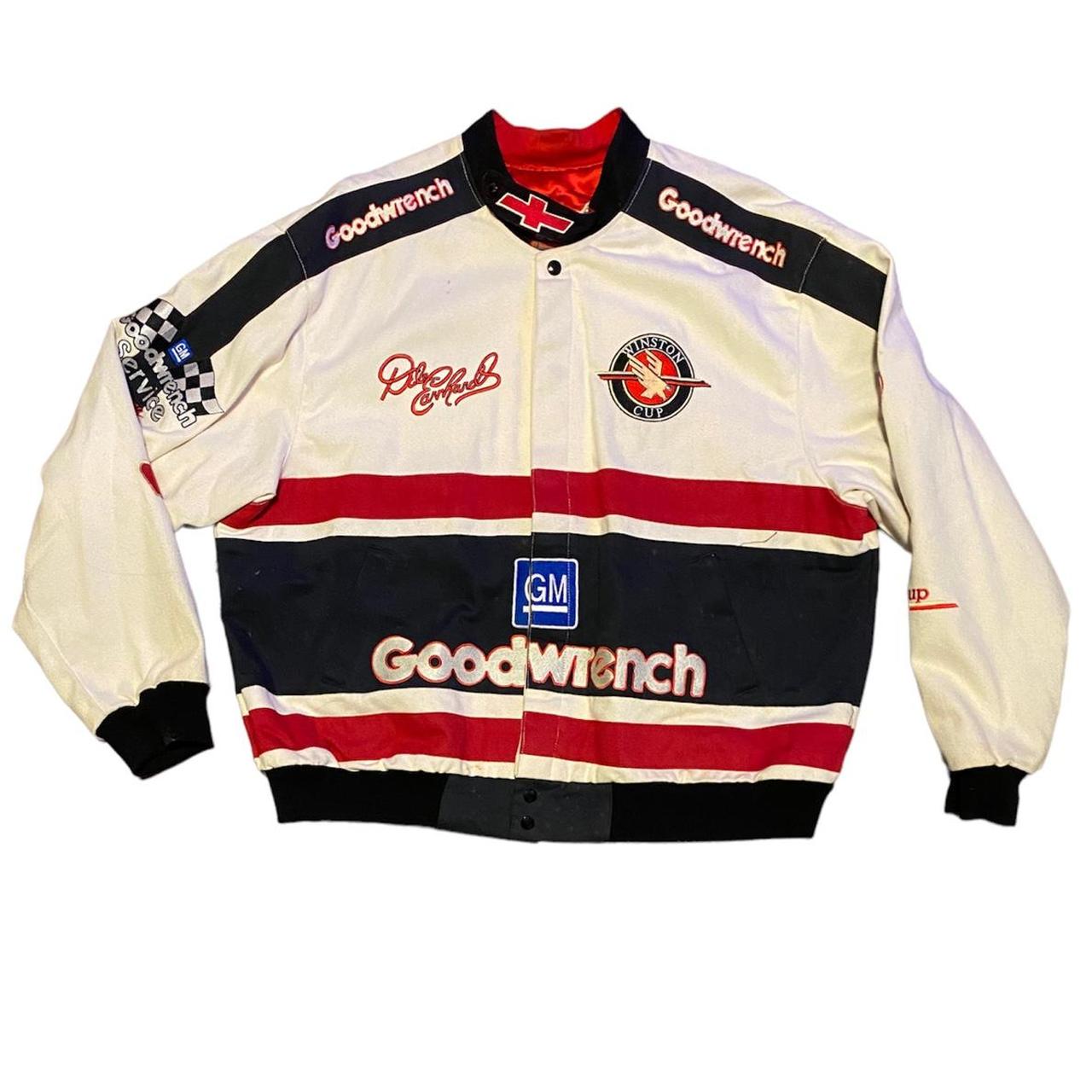 Vintage NASCAR shops Chase Authentics Good Wrench Zip Up Racing Jacket Men's Medium