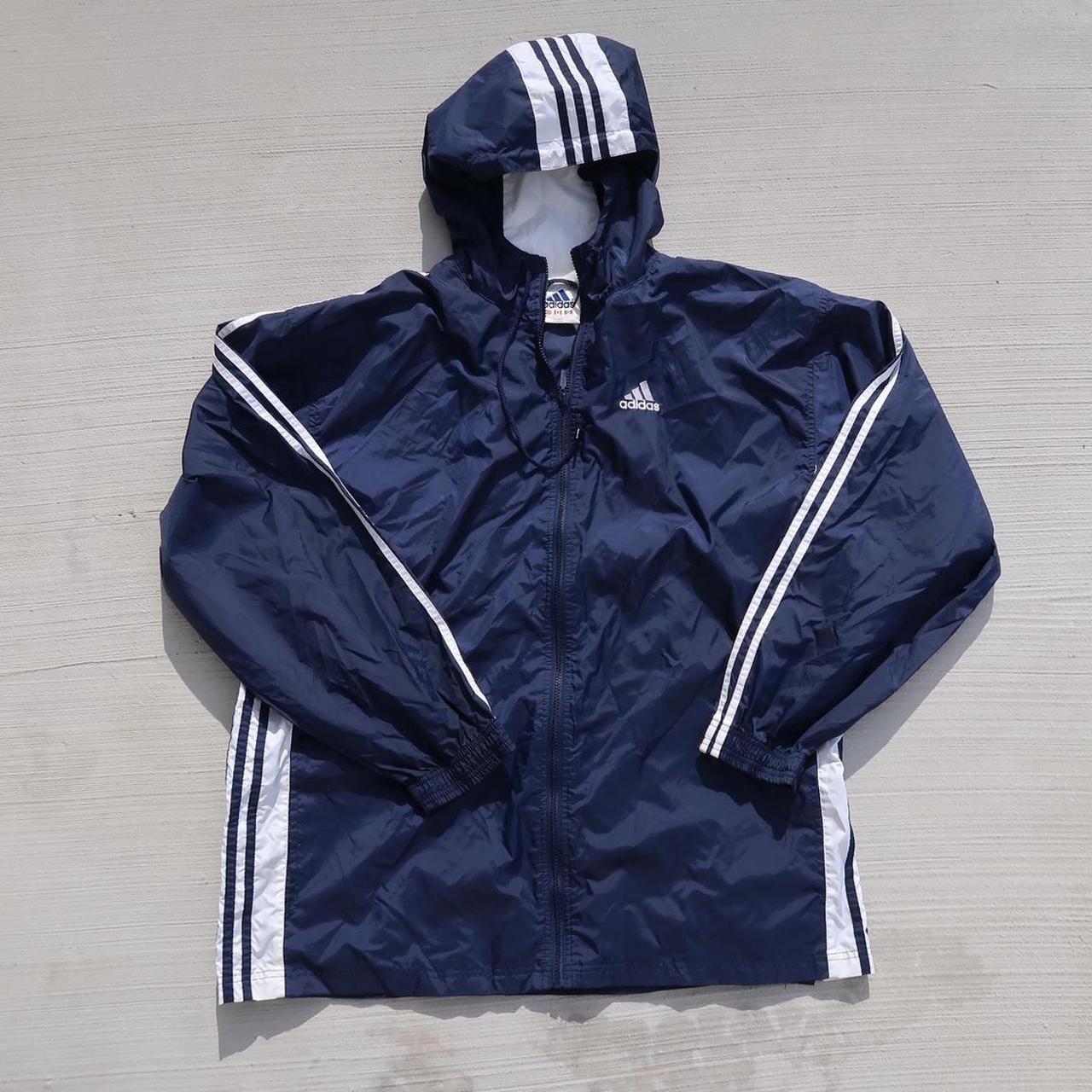 Vintage Adidas Striped 90s Vintage Track Jacket. Depop