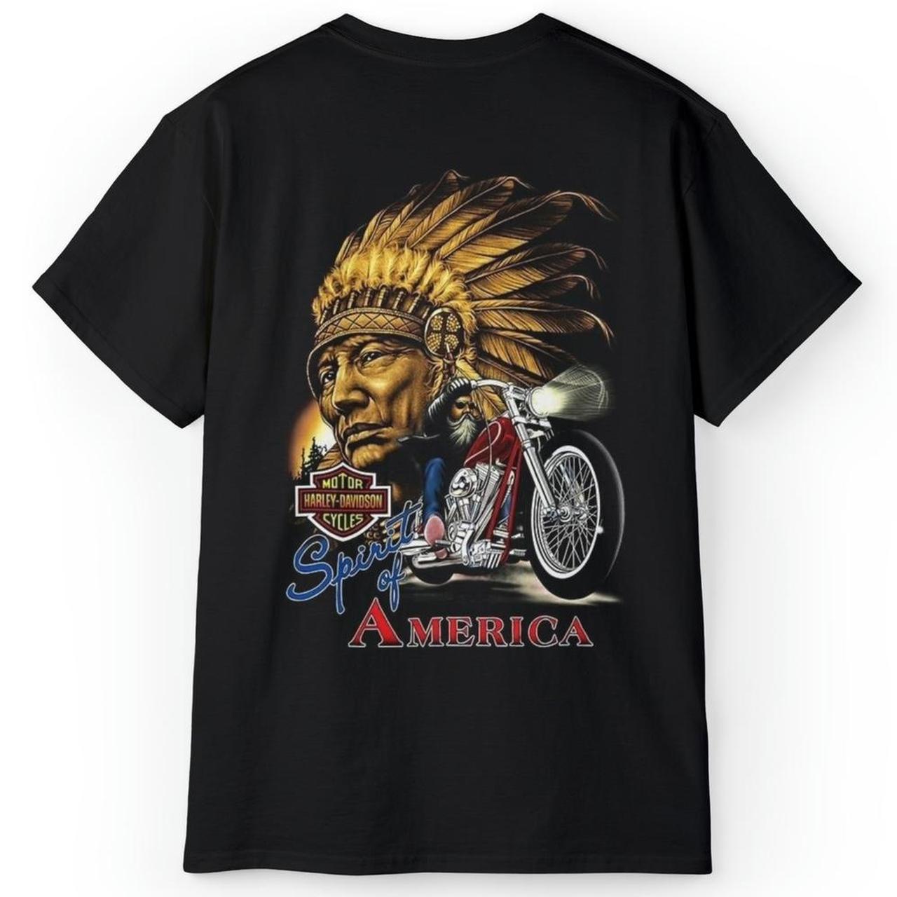 captain america harley davidson shirt