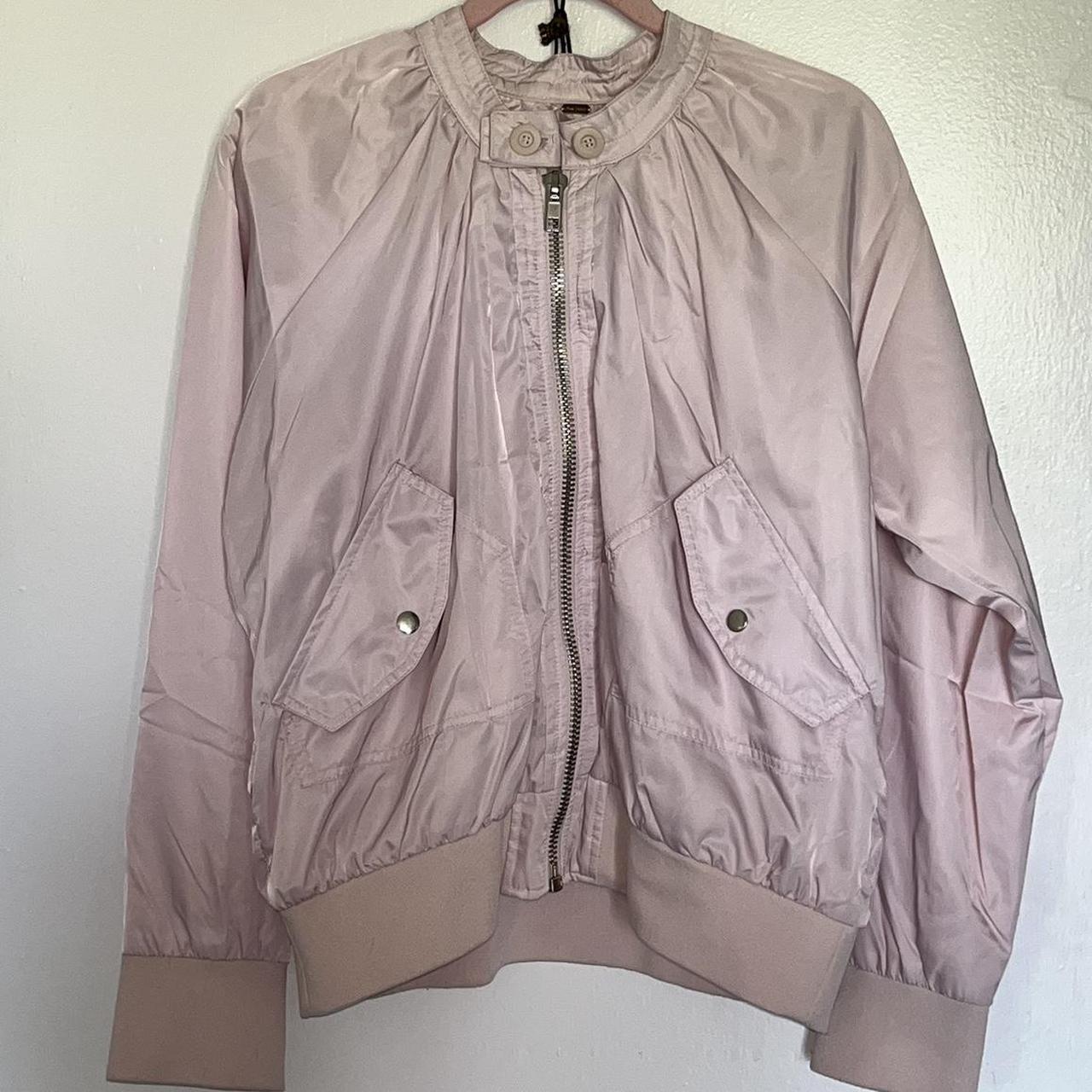 Free People Women's Pink Jacket | Depop