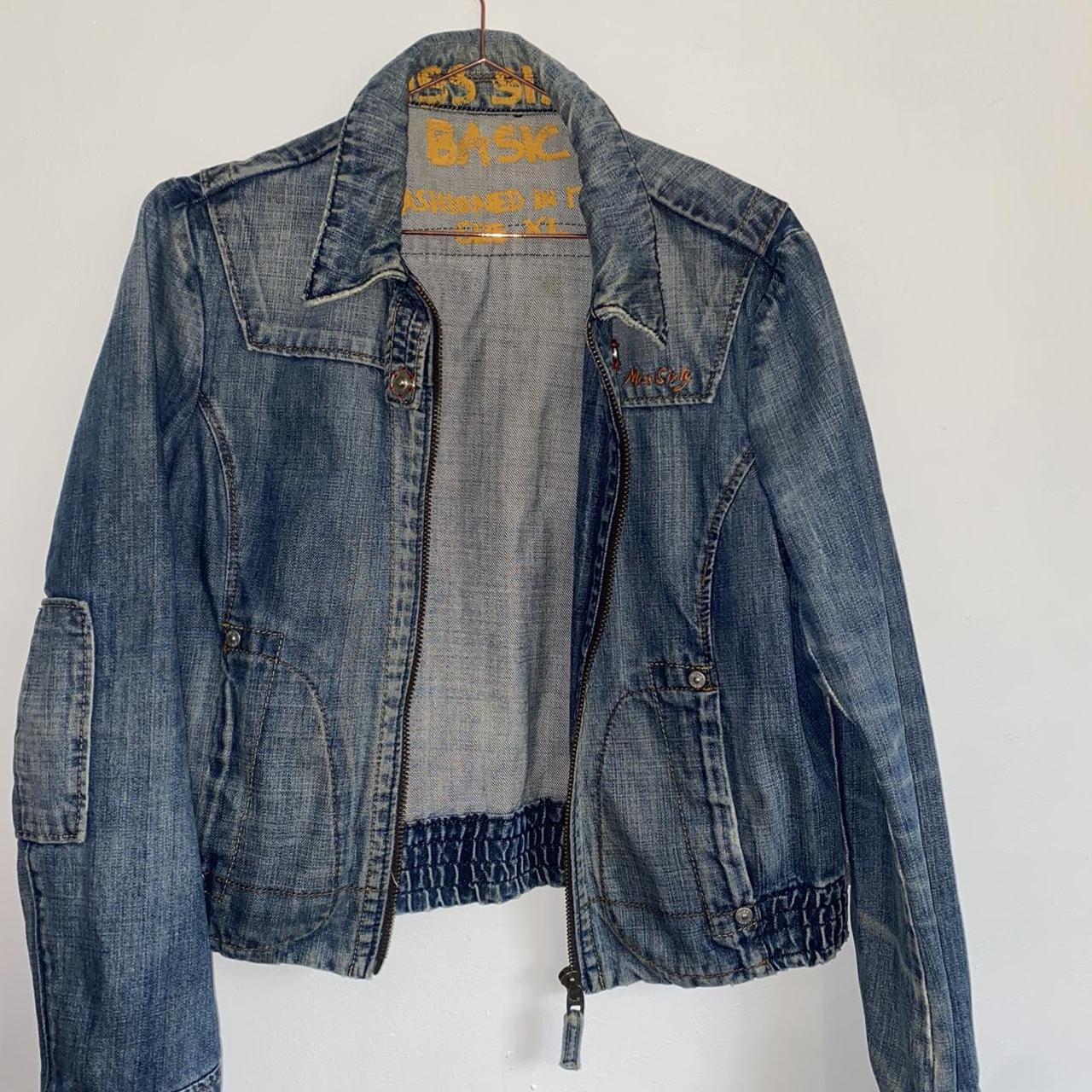 Vintage Miss Sixty Denim jacket. Gorgeous vintage... - Depop