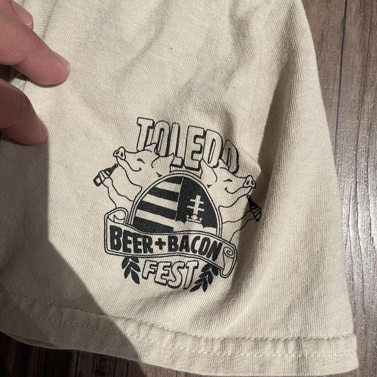 BACON Men's Tan T-shirt (3)