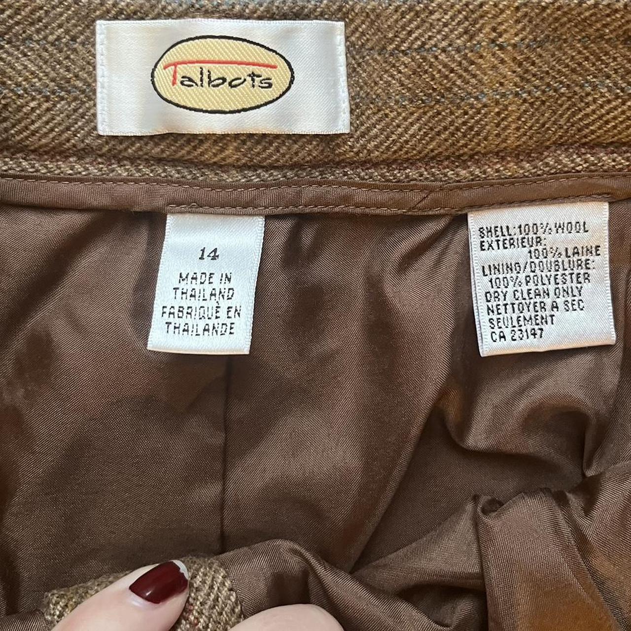 Talbots Women's Brown and Tan Trousers (5)