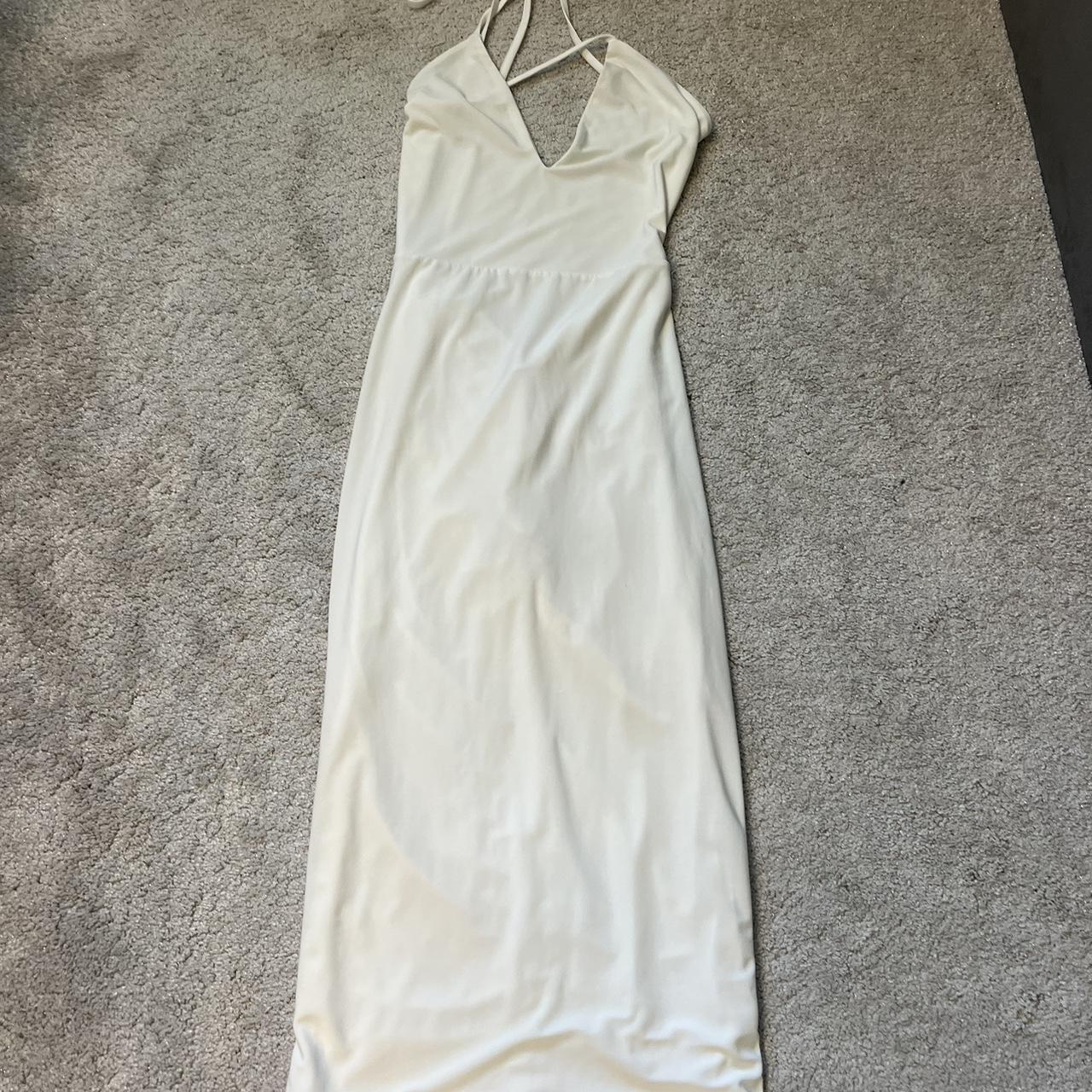 Stunning Club L London white dress for sale size 8... - Depop