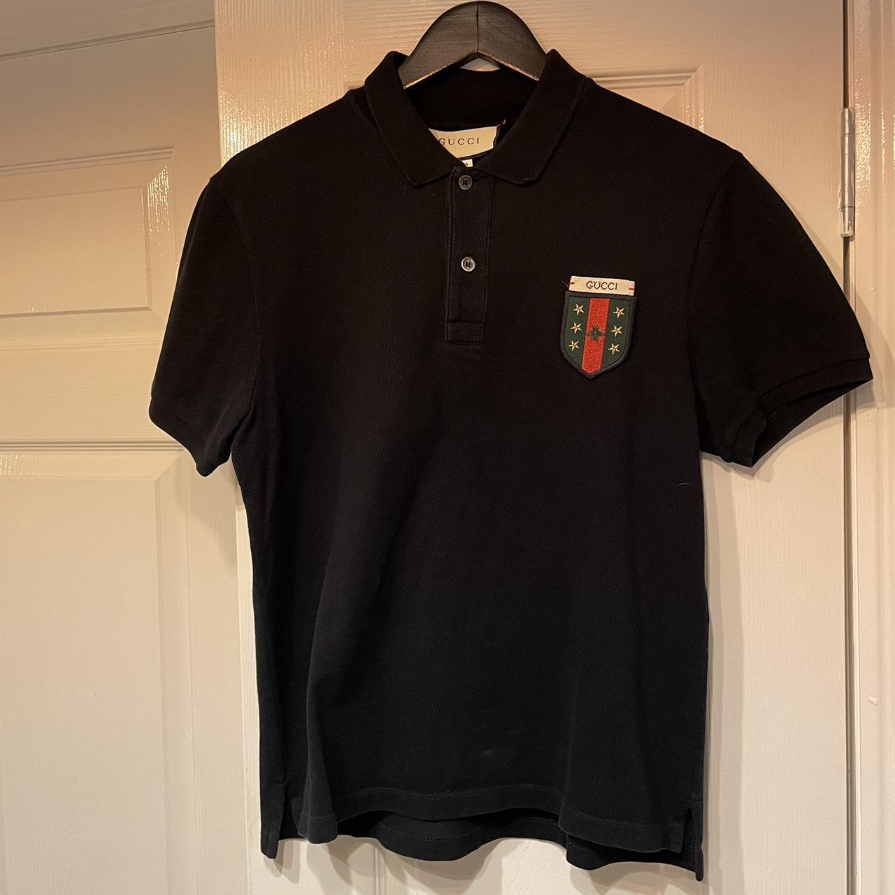 Gucci crest outlet polo