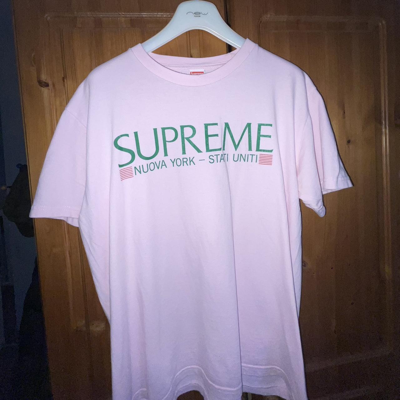 Genuine supreme t shirt deals