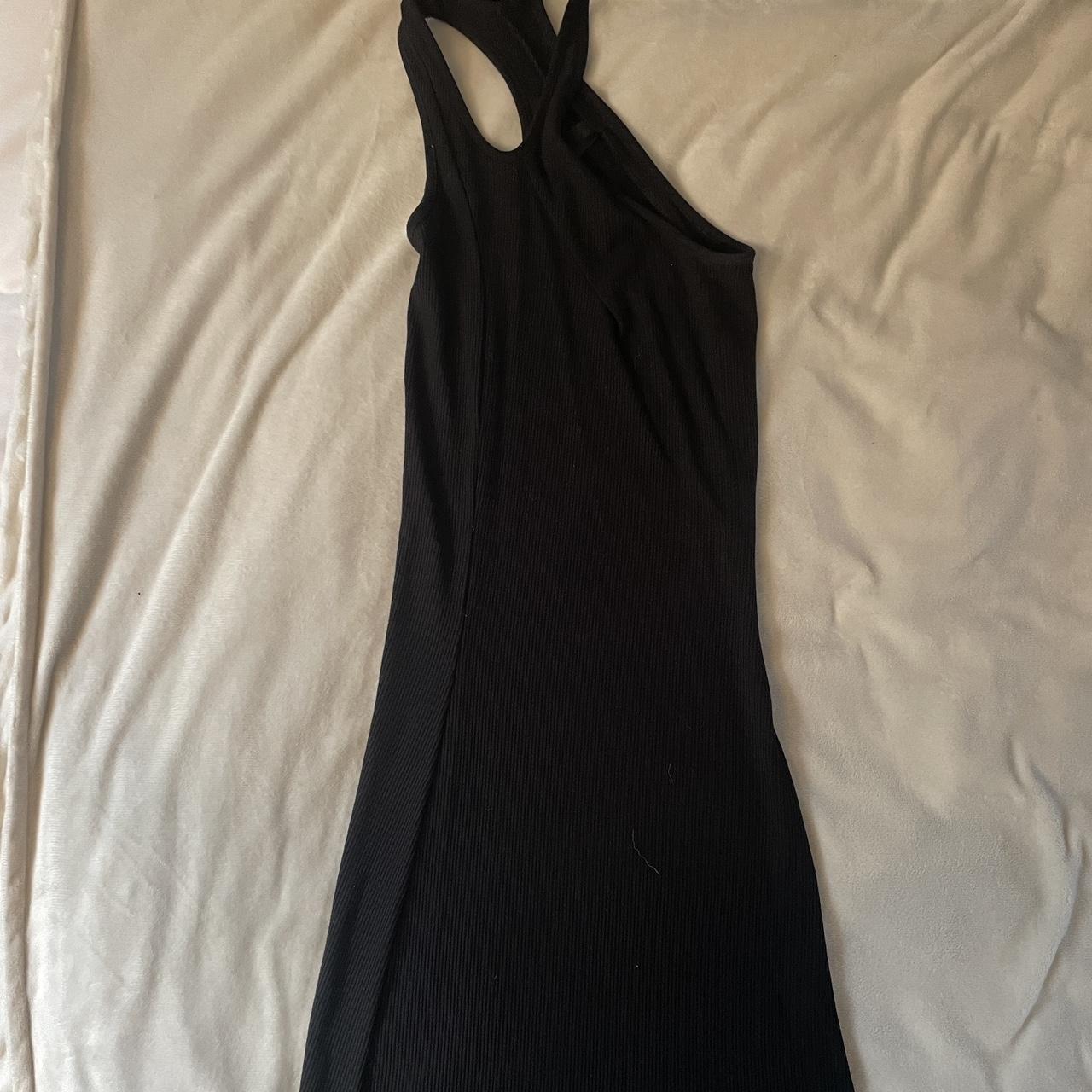 Skims Women's Black Dress | Depop