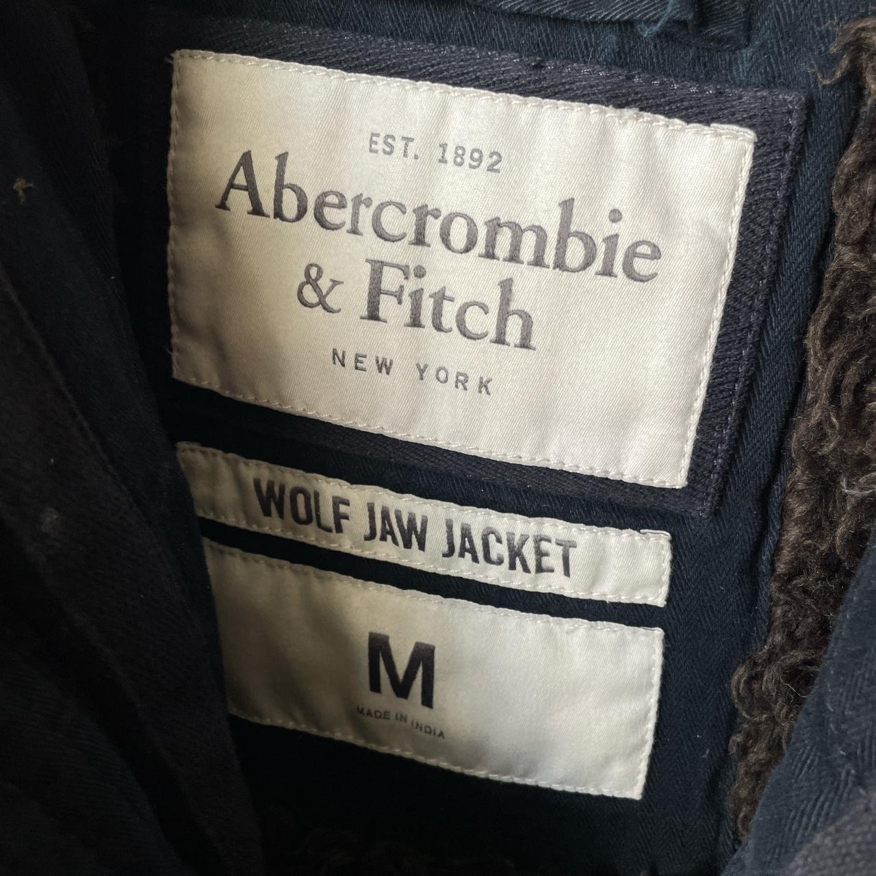 Abercrombie & Fitch Wolf Jaw Jacket hoodie - Depop