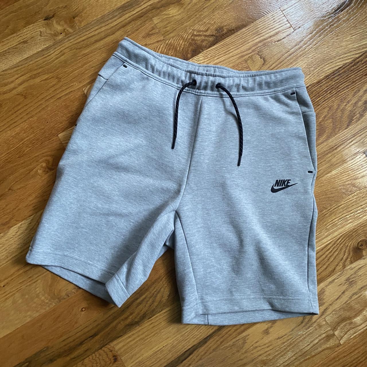 Nike Tech Grey Shorts SIZE SMALL Like new! Retail... - Depop