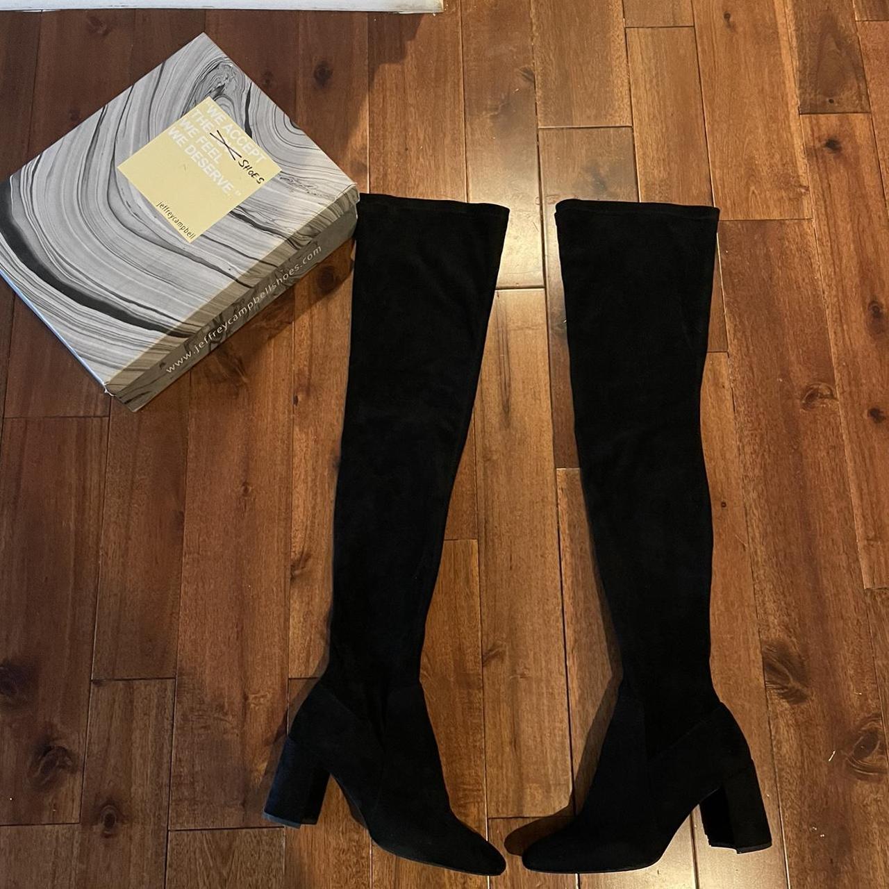 Jeffrey campbell cienega deals thigh high boots