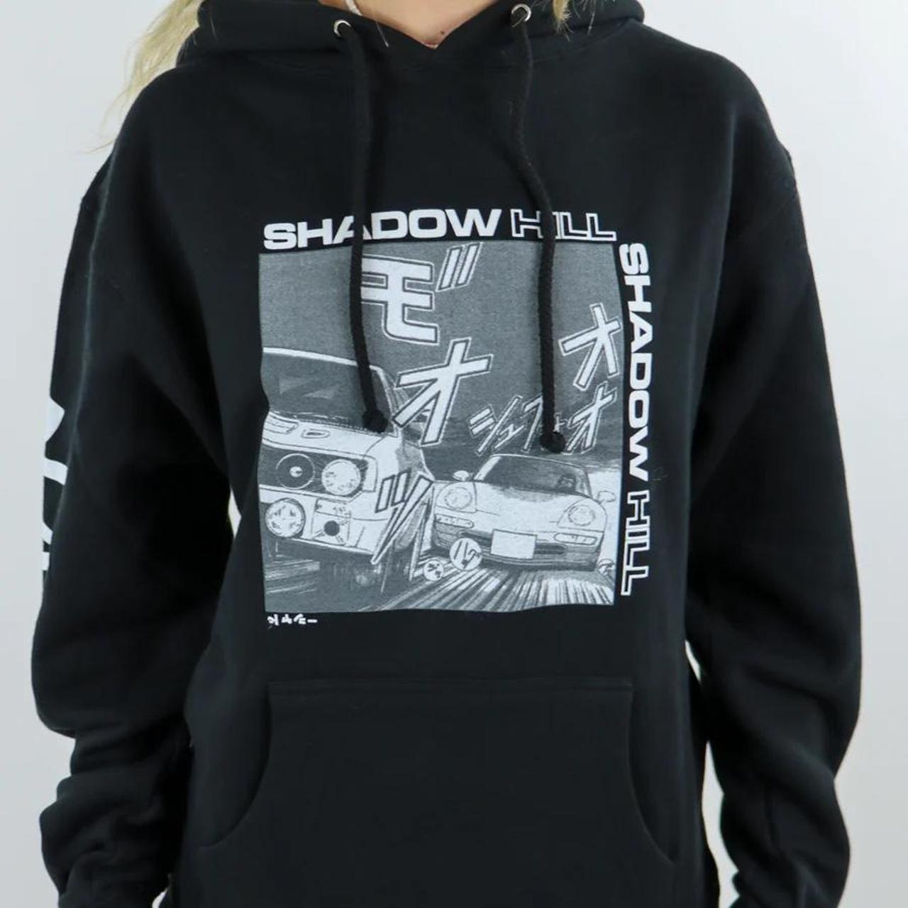 Shadow Hill hoodie - japanese print • size large •... - Depop