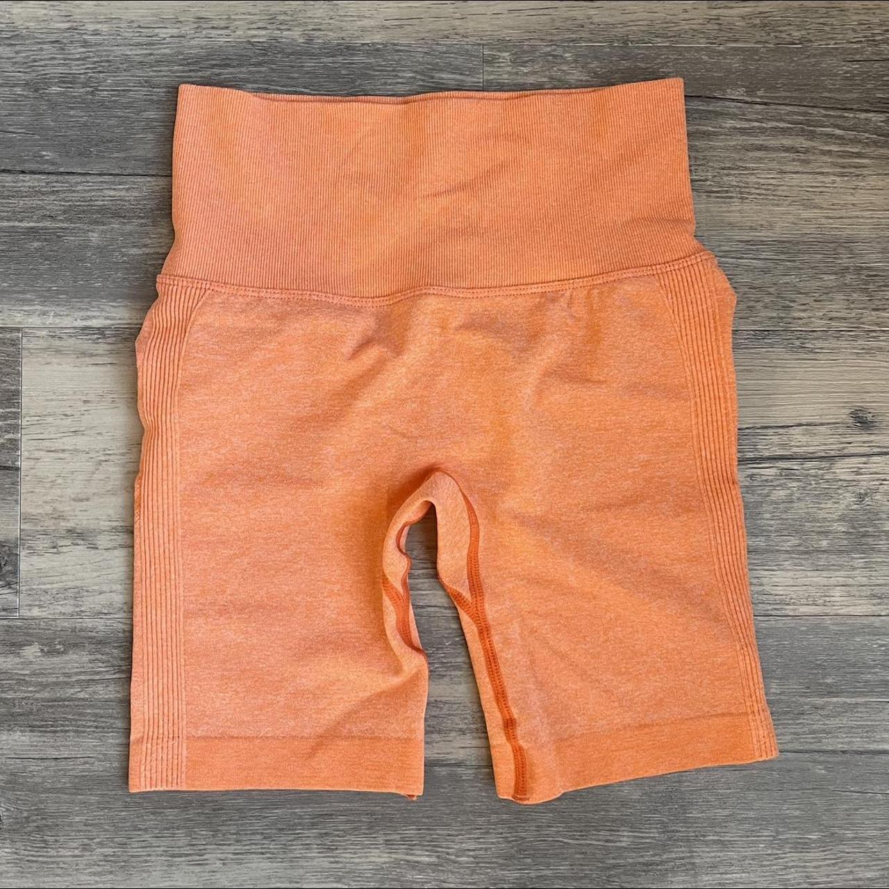 Athletic Shorts with Scrunch at Backside Area Size S Depop