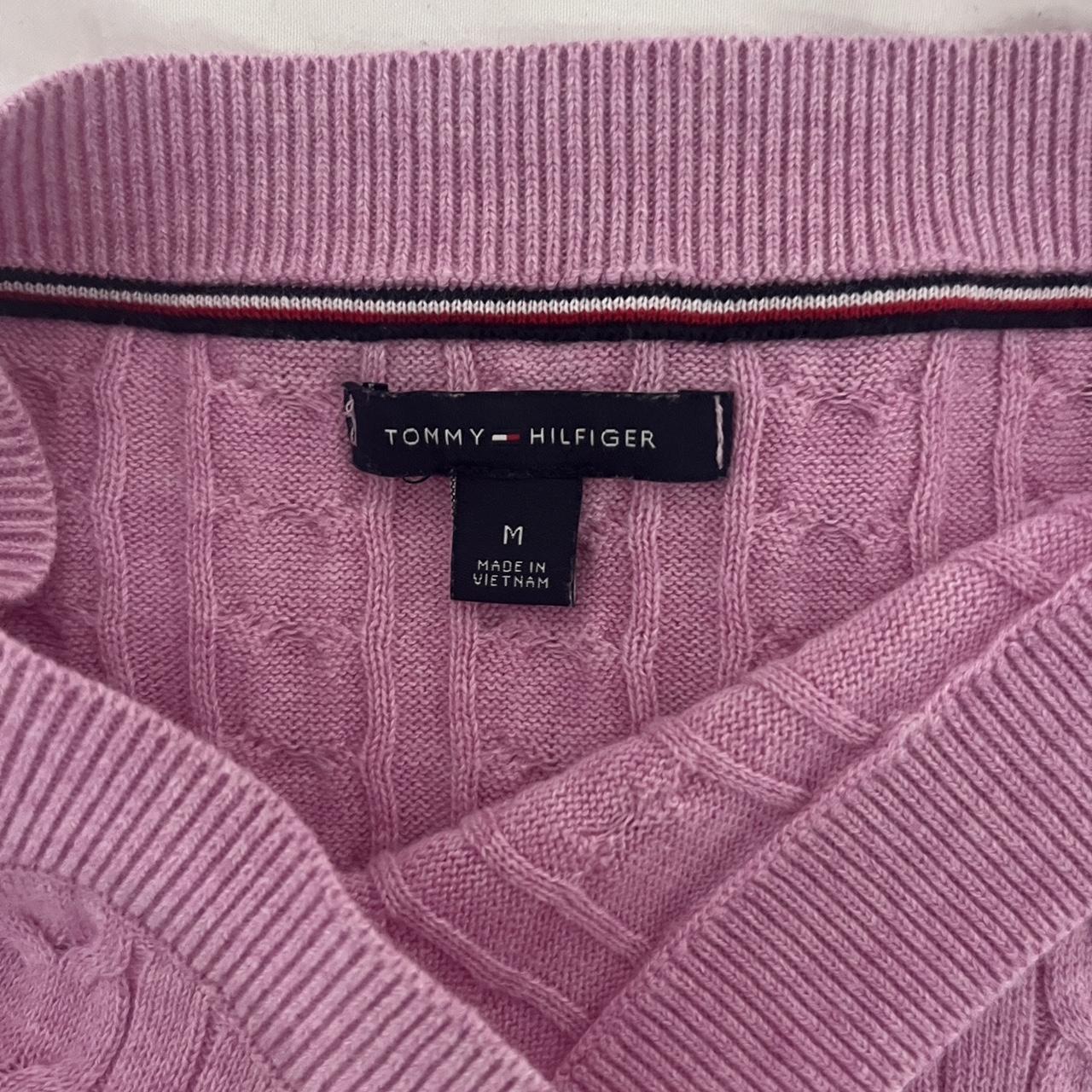 Tommy hilfiger pink discount jumper