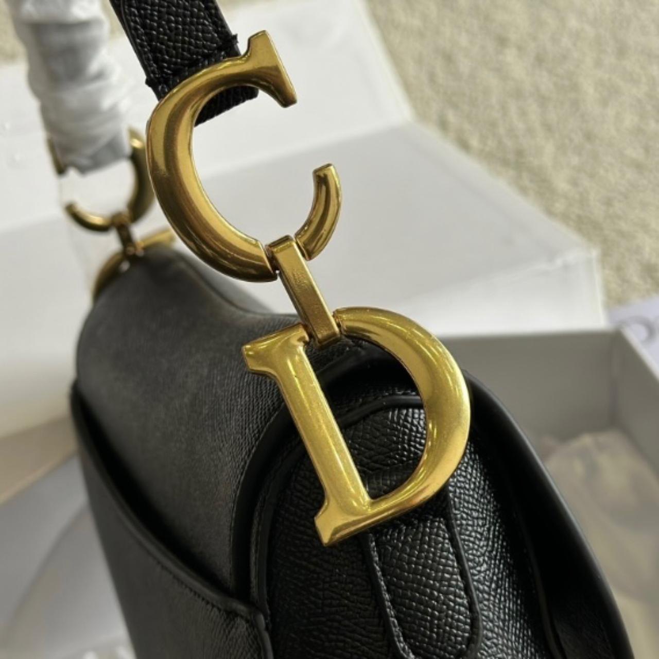 Dior Men's Black and Gold Bag | Depop