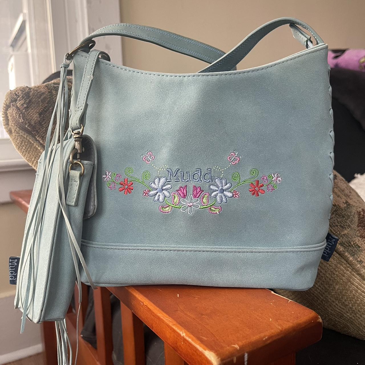 Mudd Clothing Women's Blue and Red Bag