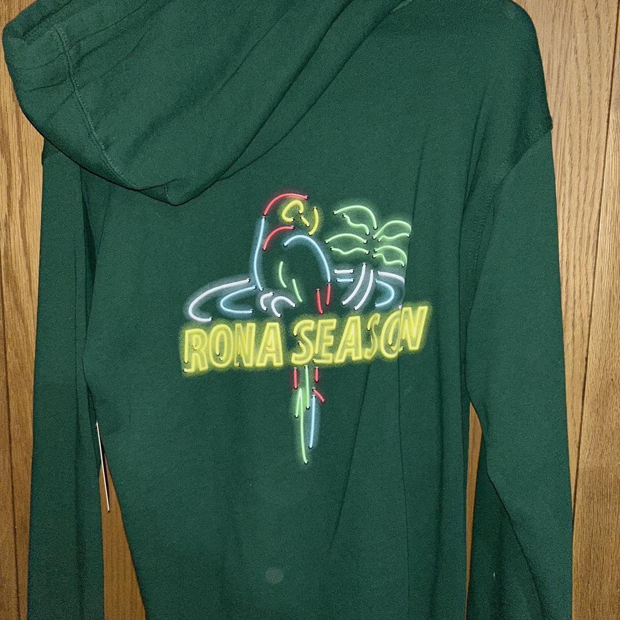 Pullover Hoodie Rona Season Hoodie Rare Alpine Green Rona Season