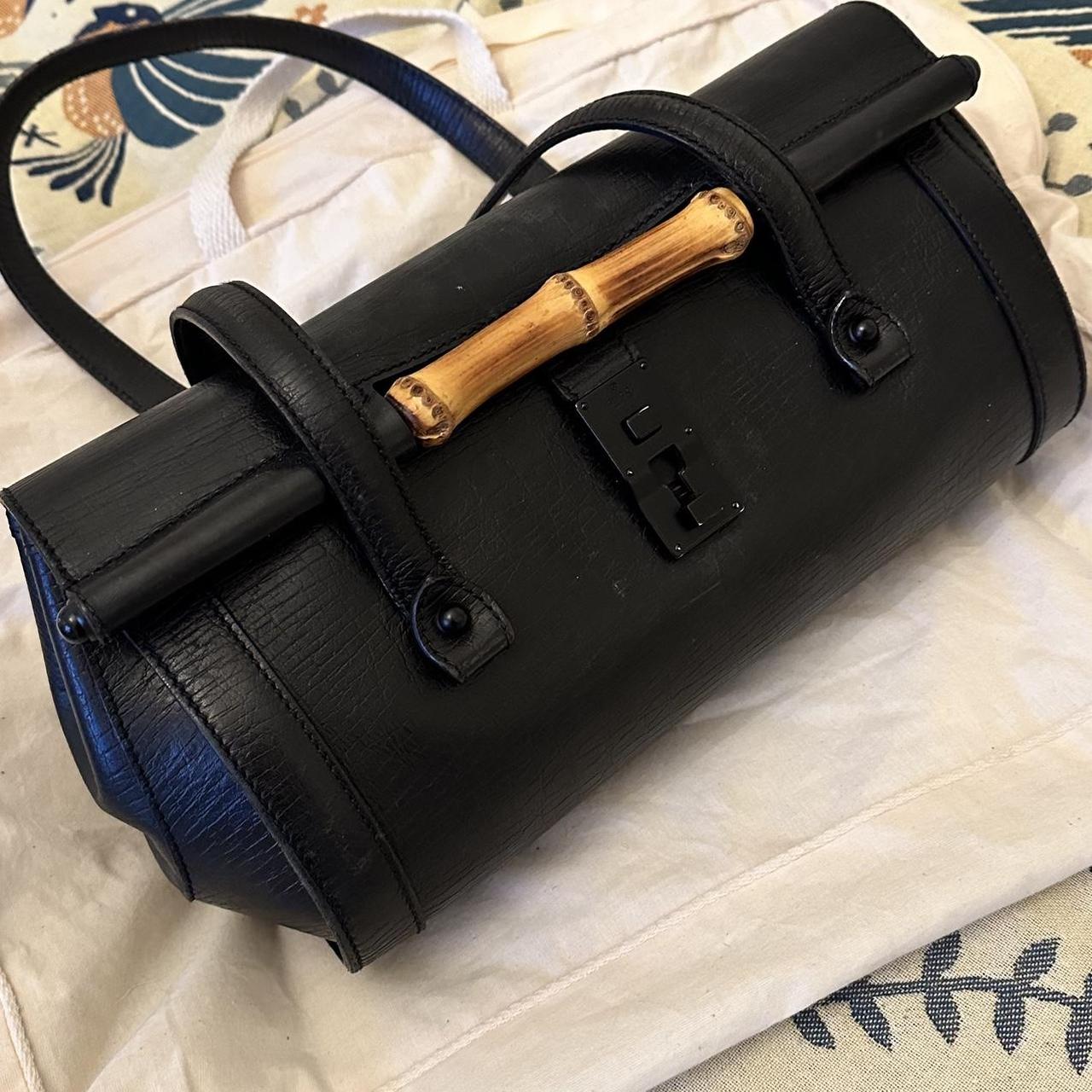 Authentic collectible Gucci Bamboo Bullet Bag from