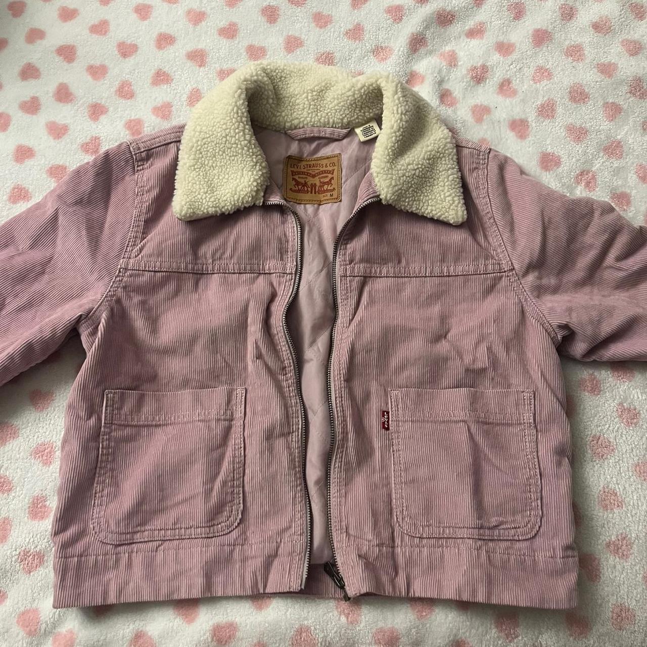 Levi's Women's Jacket Pink/Purple XS – levi's pink corduroy