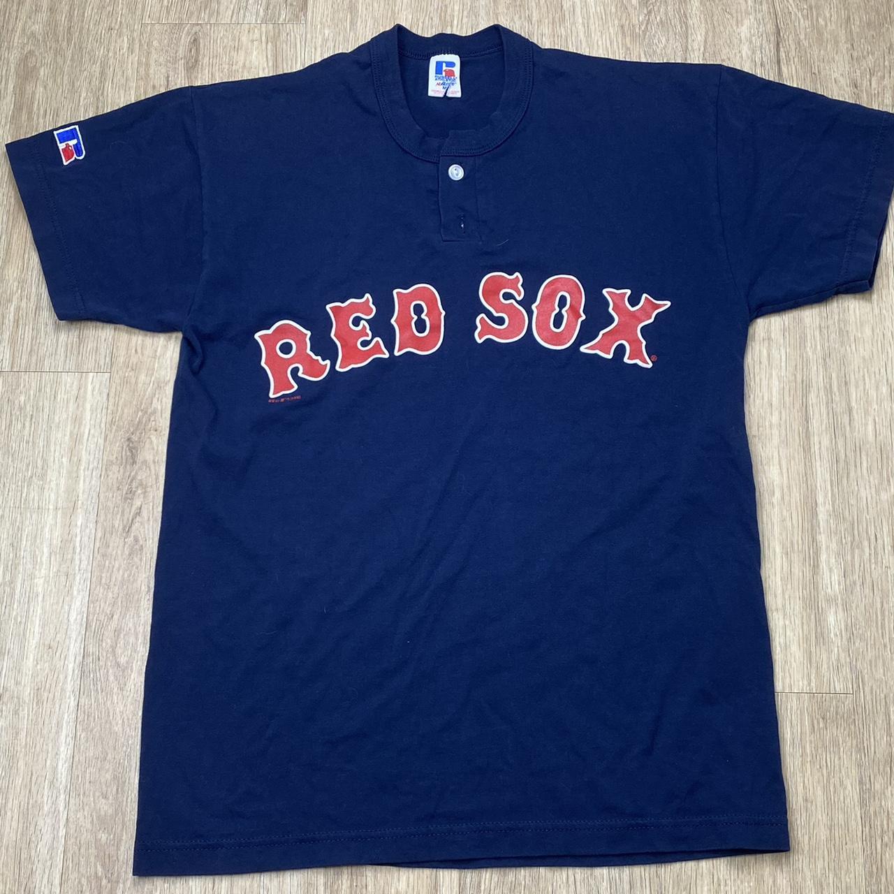 Vintage BOSTON RED SOX MLB Russell Athletic Jersey M