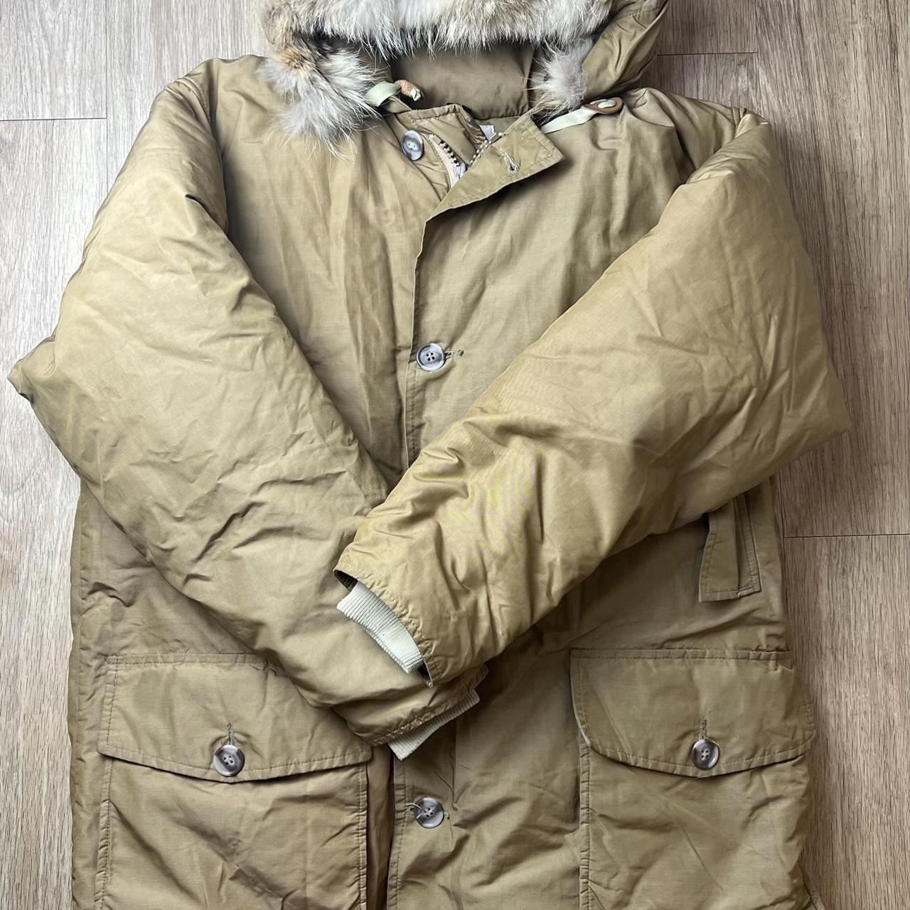 Vintage on sale woolrich parka