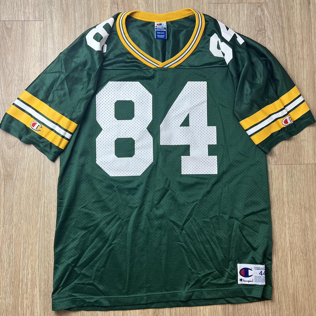 Bill Schroeder 84 Green Bay Packers Champion Vintage Jersey 