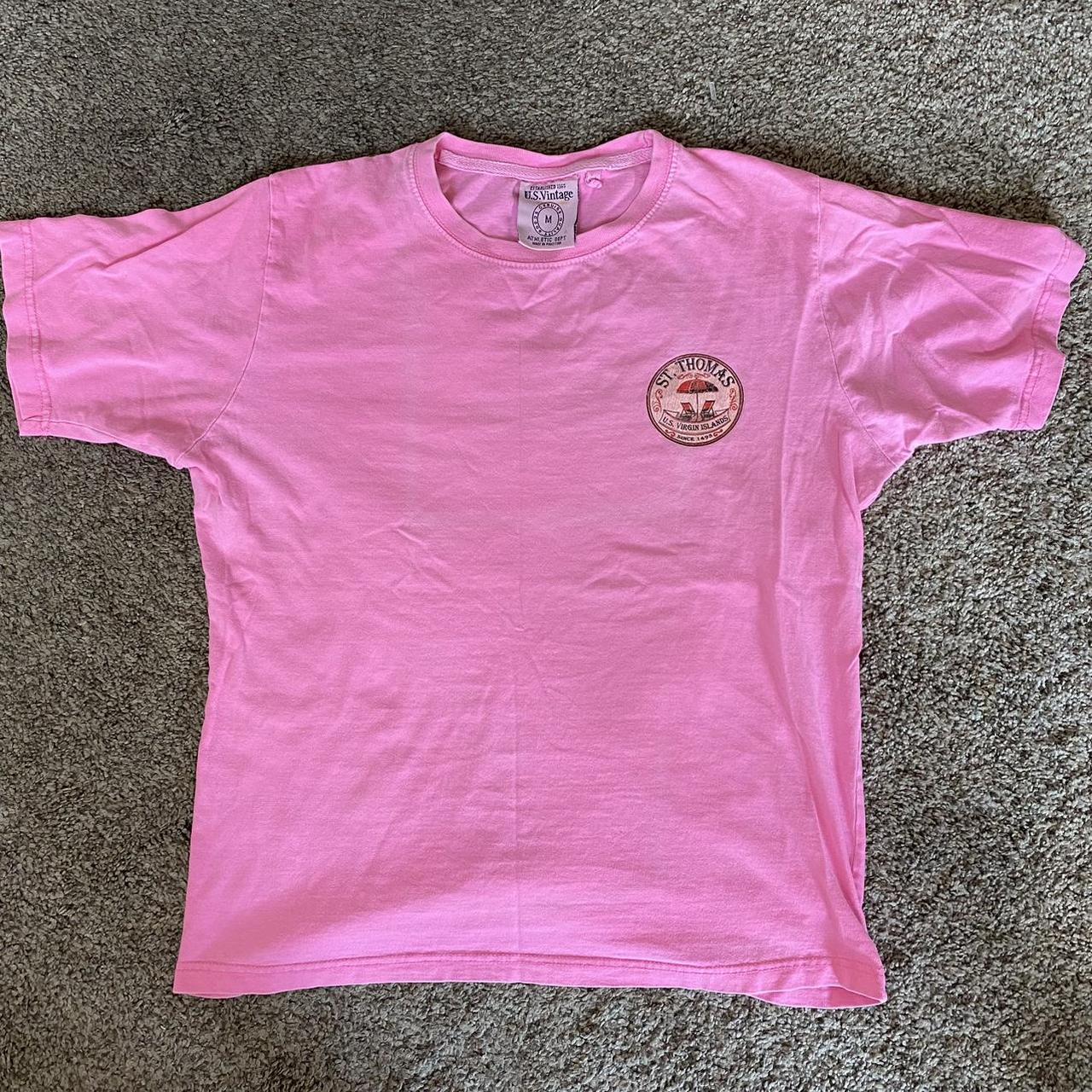 Men's Pink Tshirt Depop