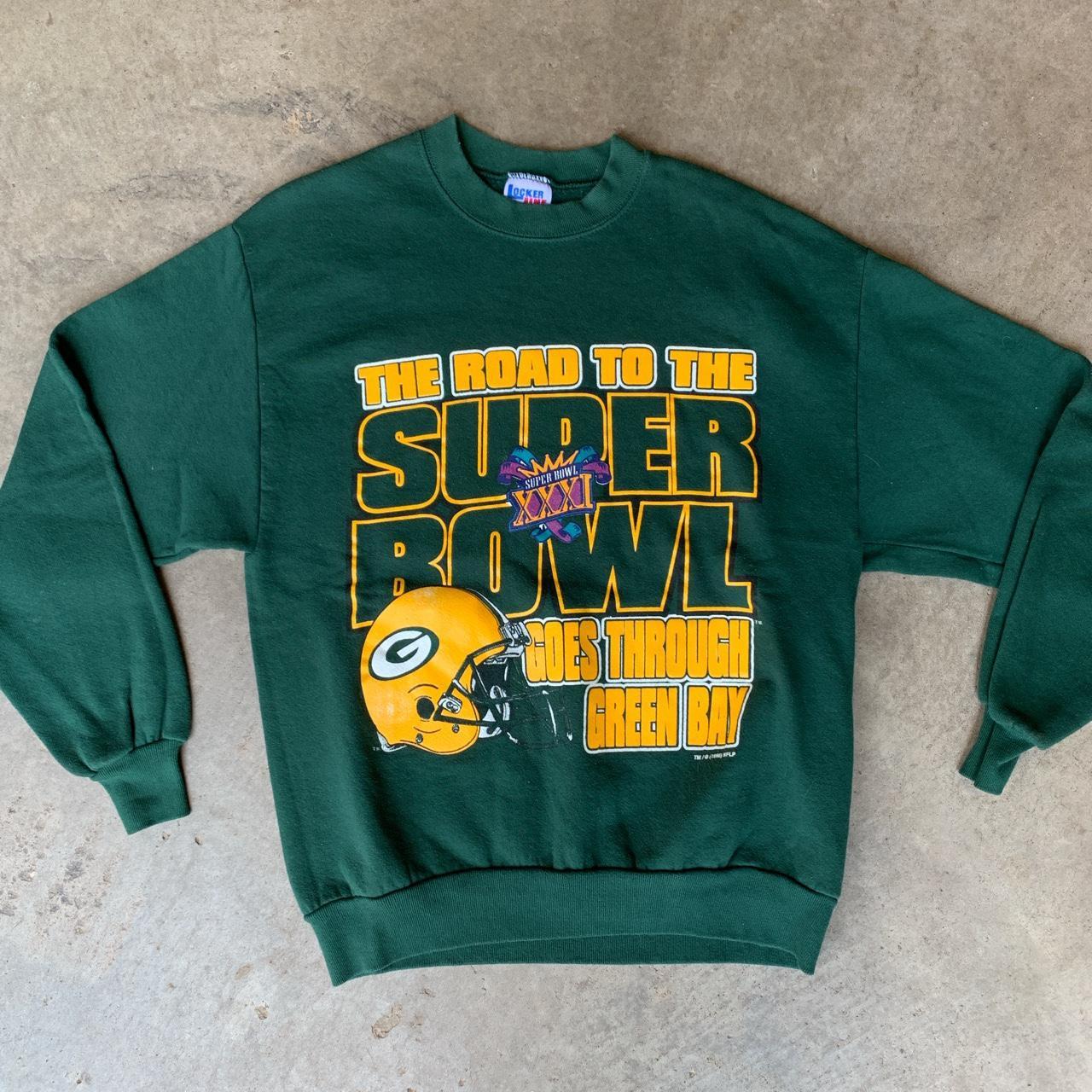 Vintage Green Bay Packers Super Bowl 1996 Crewneck Sweatshirt