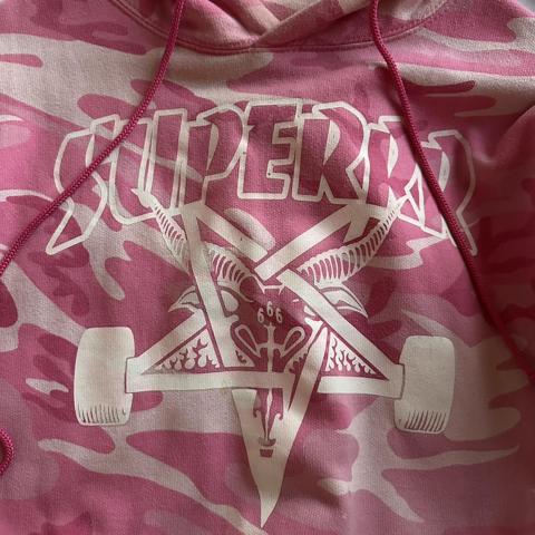 Pink camo hot sale hoodie thrasher