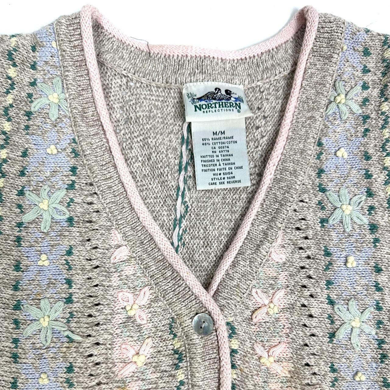 Vintage Northern Reflections Sweater Vest Brand Depop