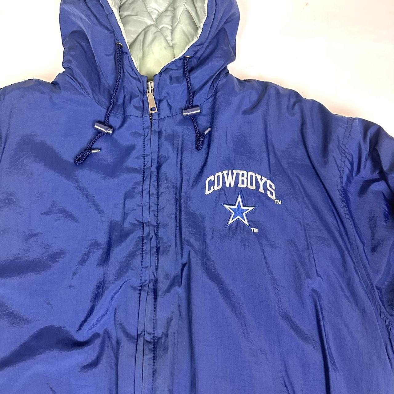 Dallas Cowboys NFL Logo 7 Vintage Team Windbreaker