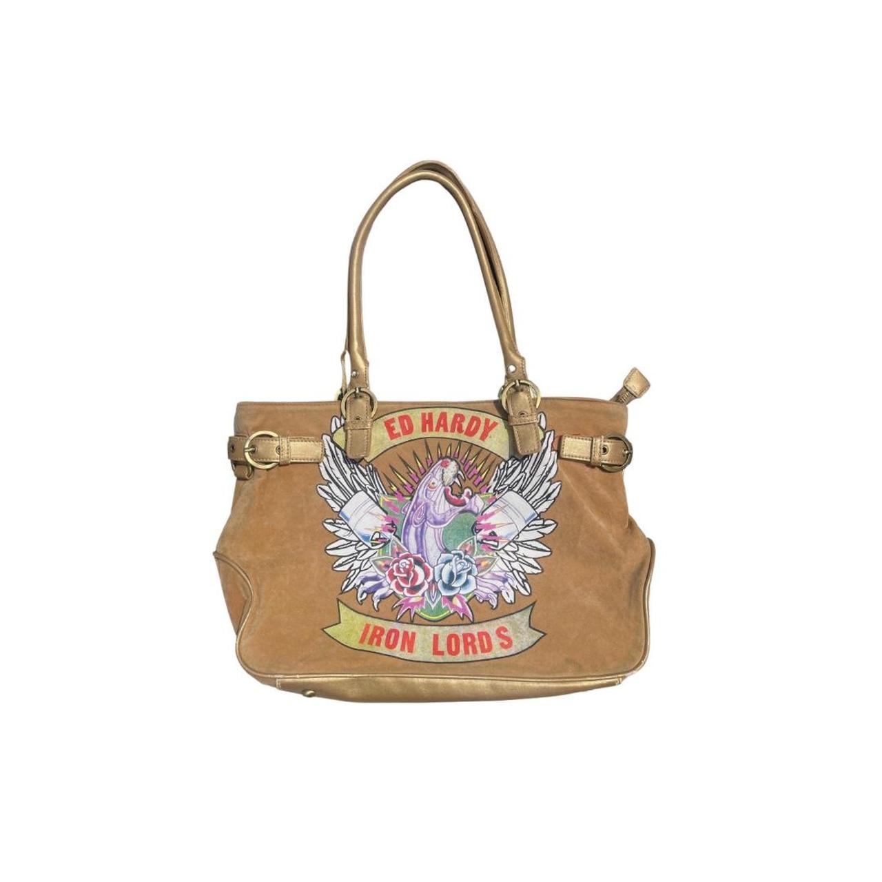 Ed Hardy Women's Shoulder Bags - Gold