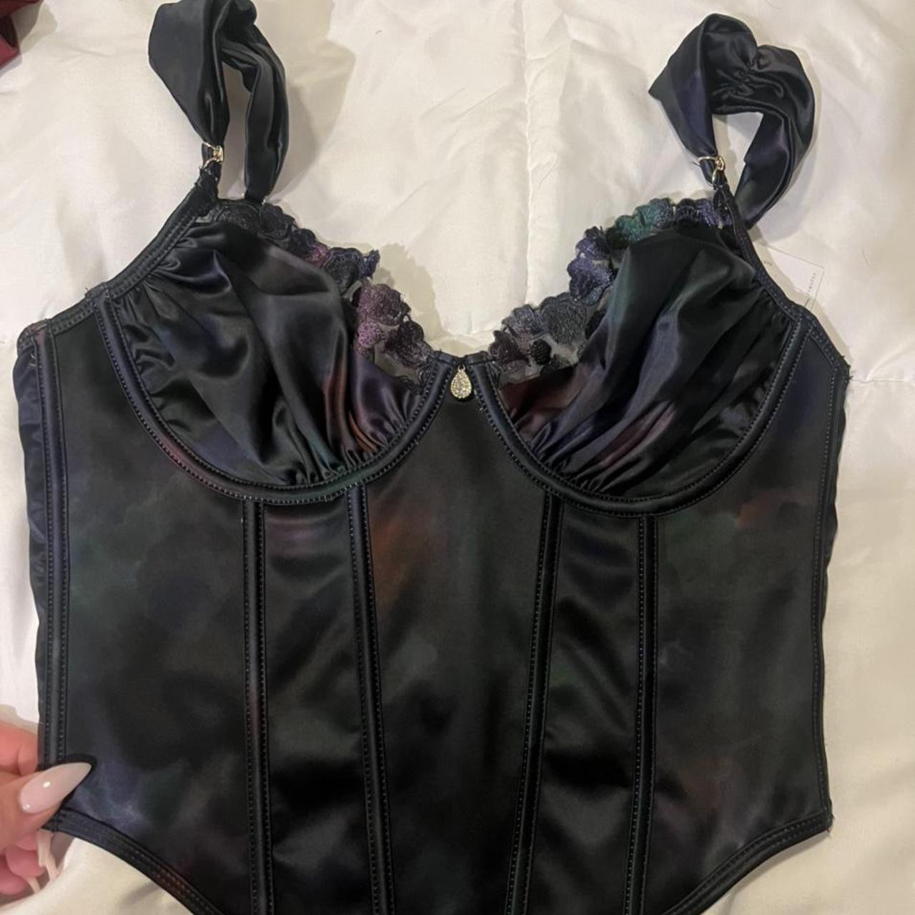 Bydee corset top, size medium. A rich, deep graphic... - Depop