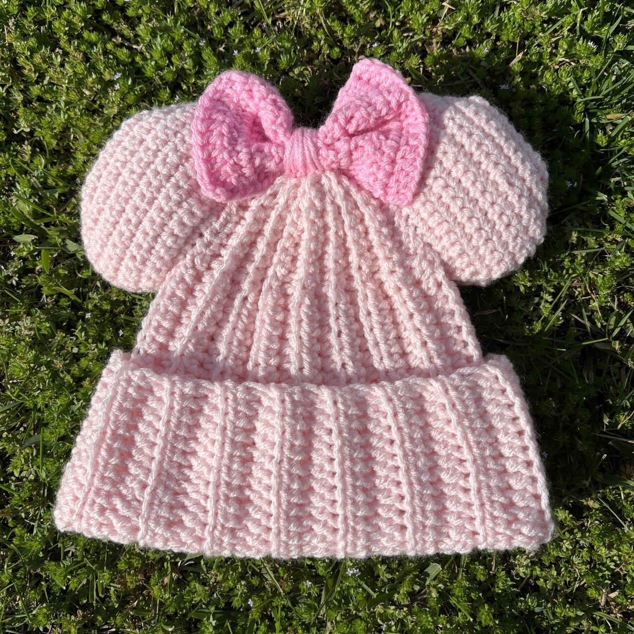 crochet handmade Mickey Minnie Mouse ears