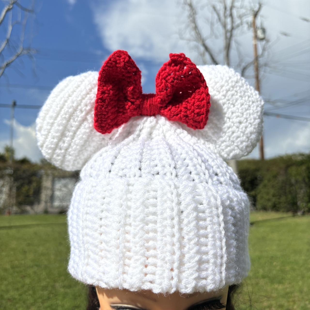 Disney Hat Mickey Mouse Winter Hats For Adults Crochet Handmade