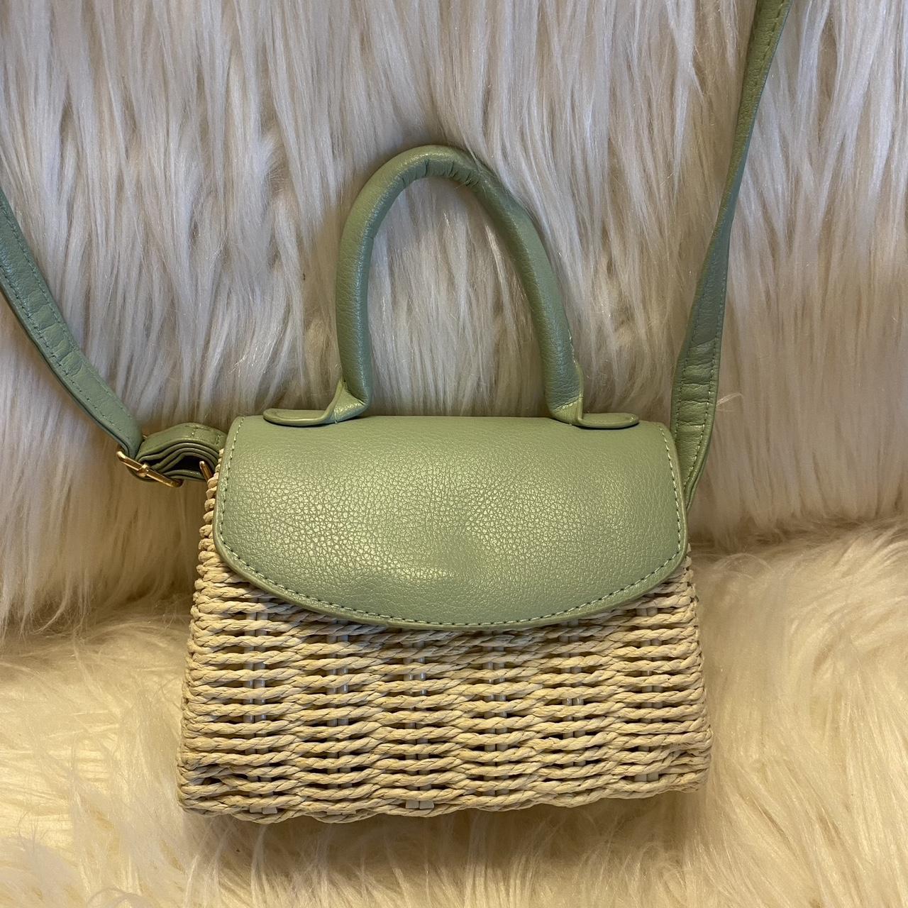 Green handbags online primark