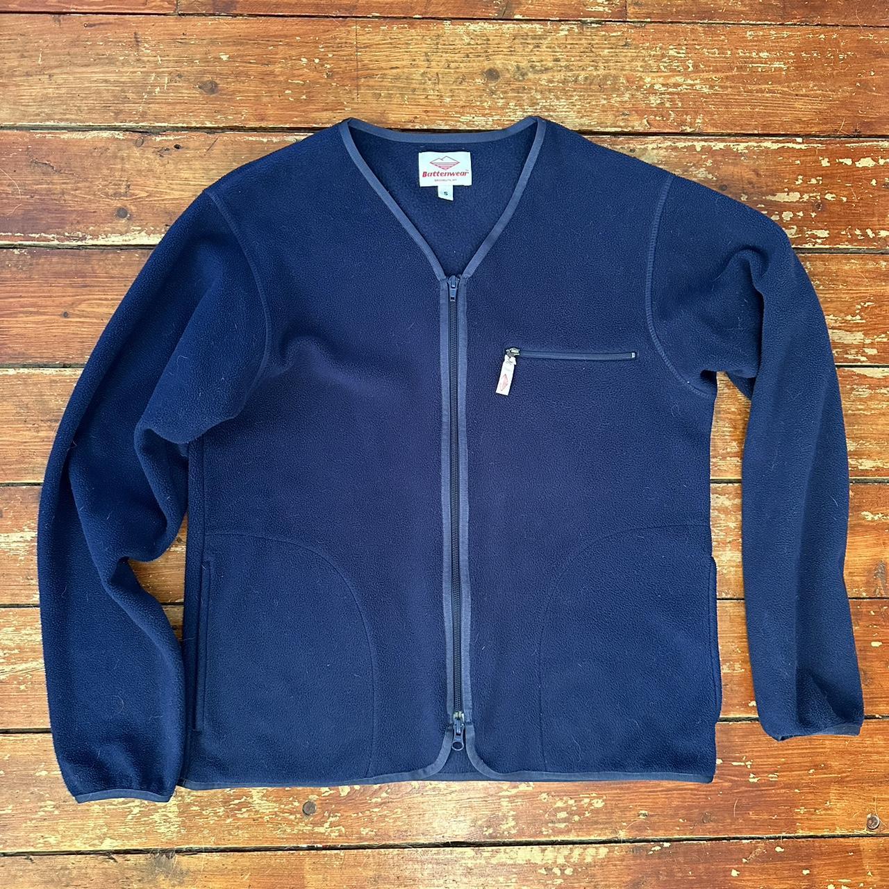 Navy Cardigan Battenwear Lodge Cardigan Battenwearバテン